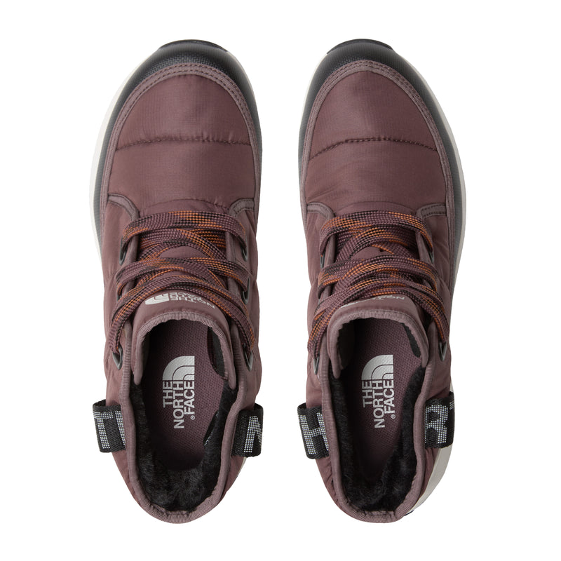 Load image into Gallery viewer, The North Face Women&#39;s ThermoBall Lace Up Luxe Waterproof Shoes Tawny Quartz/Burnt Umber NF0A817WC9R

