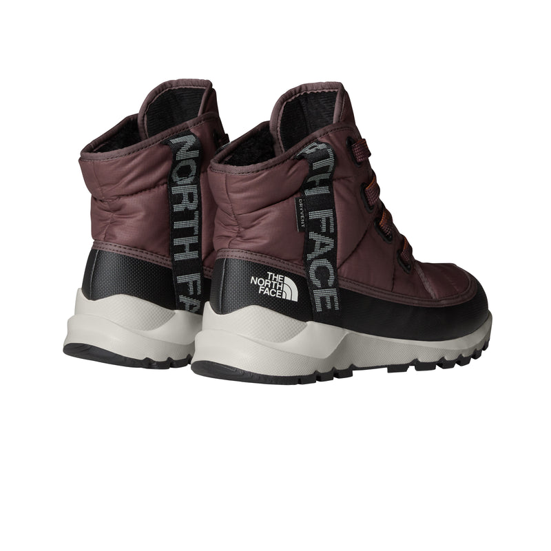 Load image into Gallery viewer, The North Face Women&#39;s ThermoBall Lace Up Luxe Waterproof Shoes Tawny Quartz/Burnt Umber NF0A817WC9R
