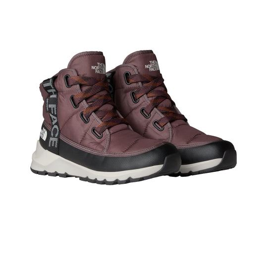 The North Face Women's ThermoBall Lace Up Luxe Waterproof Shoes Tawny Quartz/Burnt Umber NF0A817WC9R