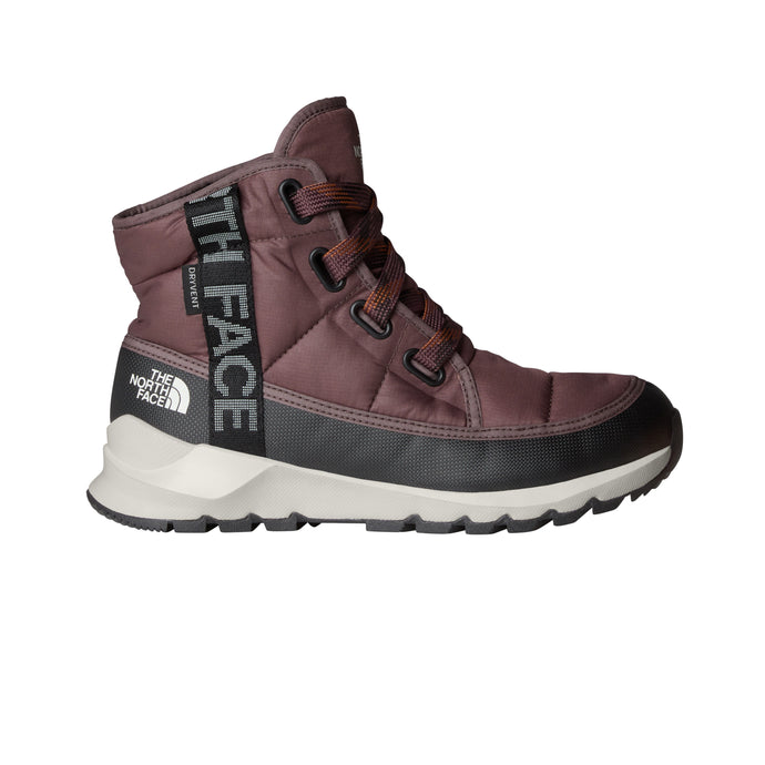 The North Face Women's ThermoBall Lace Up Luxe Waterproof Shoes Tawny Quartz/Burnt Umber NF0A817WC9R