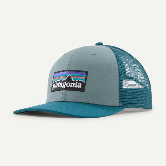 Patagonia Unisex P6 Logo Trucker Hat Blue Sage 38289-BLSG