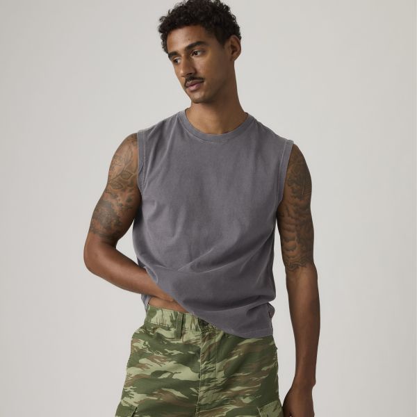 Load image into Gallery viewer, Levi's Men's Muscle Tank Black 004V10002
