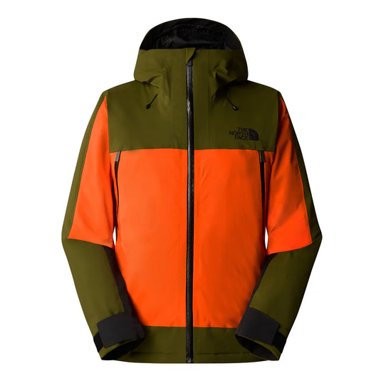 The North Face Men's Mount Bre Jacket TNF Orange/Forest Olive NF0A87Y87MI1