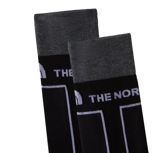 The North Face Unisex Mountain Resort Ski Socks TNF Black/Monument Grey NF0A882NK7H
