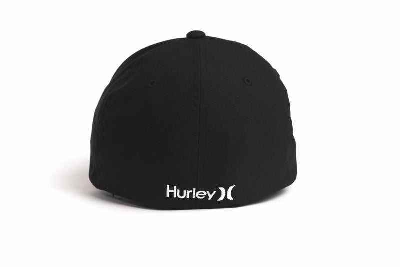 Load image into Gallery viewer, Hurley Men&#39;s H2O Dri One And Only Hat Black/White 892025-037-A

