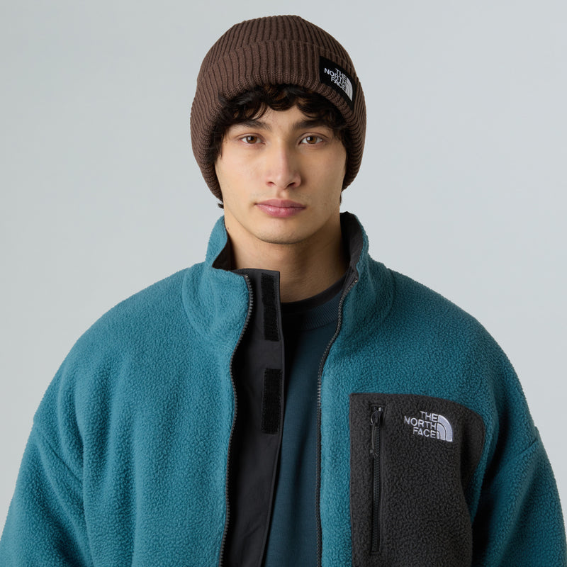 Load image into Gallery viewer, The North Face Unisex Salty Lined Beanie Smokey Brown NF0A8CGZ1OI
