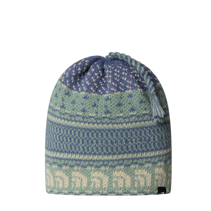 The North Face Unisex Cabin Ski Tuke Beanie Slate Moss Jacquard-Tassel NF0A8CH0HHO