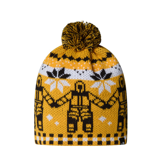 The North Face Unisex Cabin Ski Tuke Beanie Summit Gold Him Suit Jacquard NF0A8CH0HIB