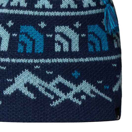 The North Face Unisex Cabin Ski Tuke Beanie Summit Navy Jacquard NF0A8CH0HMR