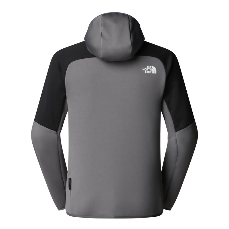 Load image into Gallery viewer, The North Face Men&#39;s Meteora Full-Zip Fleece Smoked Pearl/TNF Black NF0A8E1KRPI
