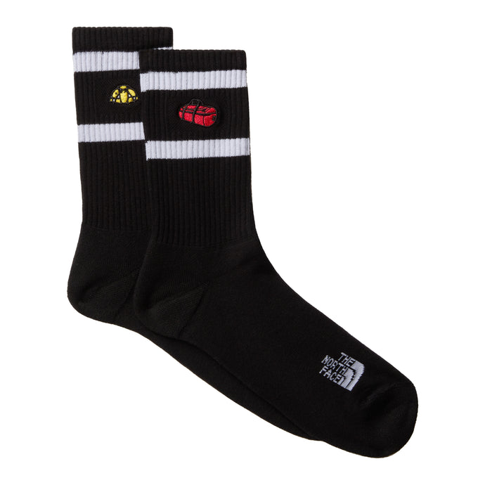 The North Face Unisex Everyday Crew TNF™ Icons Socks—2P TNF Black NF0A8EGMJK3