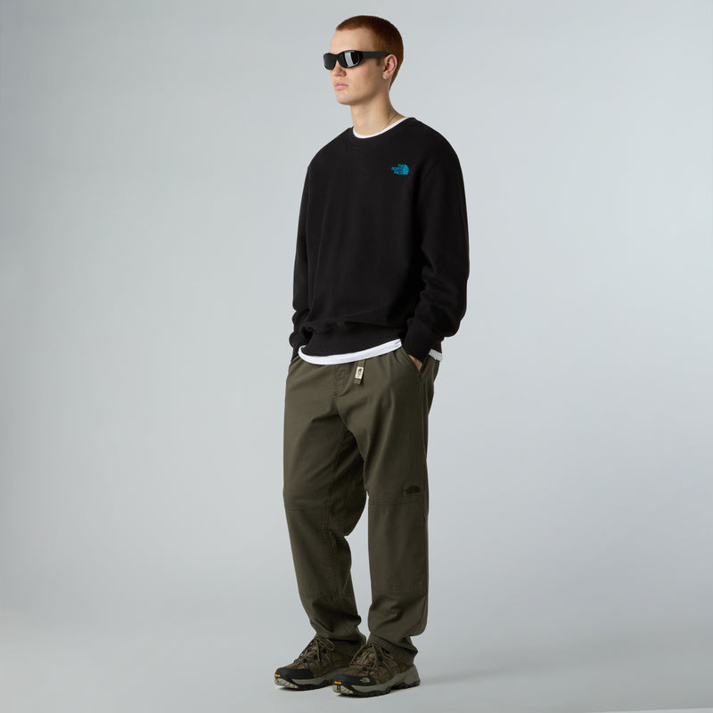 Load image into Gallery viewer, The North Face Unisex NSE Slopes Relaxed Sweatshirt TNF Black NF0A8EU5JK3
