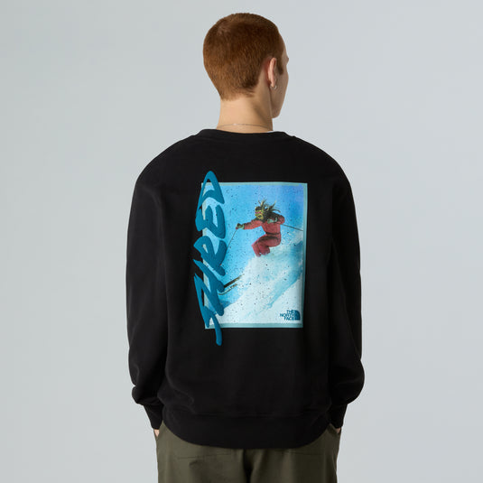 The North Face Unisex NSE Slopes Relaxed Sweatshirt TNF Black NF0A8EU5JK3