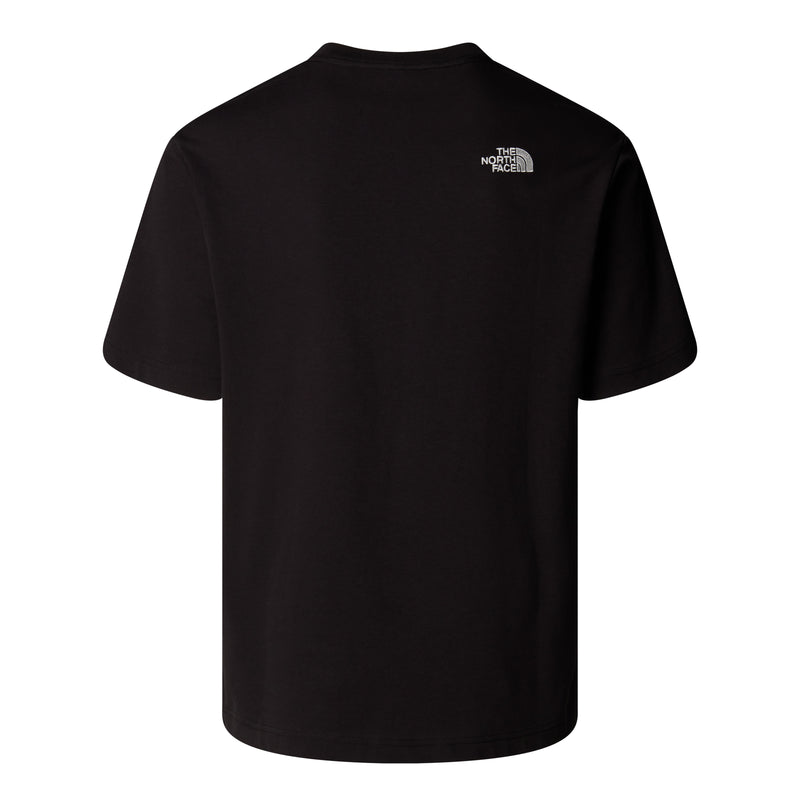 Load image into Gallery viewer, The North Face Unisex Icon Mountain Jacket Relaxed T-Shirt TNF Black NF0A8EU7JK3
