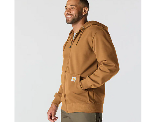 Carhartt Men's Paxton Full Zip Sweatshirt Hoodie Carhartt Brown 100614-BRN
