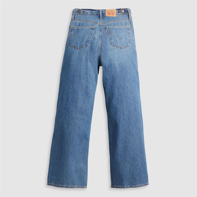 Load image into Gallery viewer, Levi's Women's Cinch Baggy Jeans Chasing Dreams Med Indigo 001UP0002
