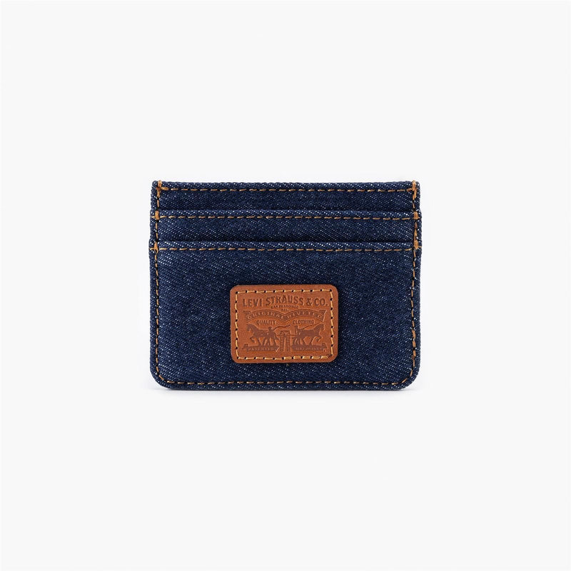 Load image into Gallery viewer, Levi's Men's Denim Card Case Dark Wash 0020B0000
