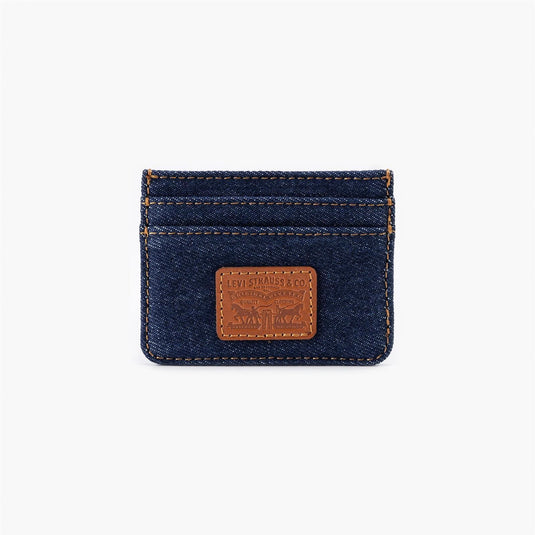 Levi's Men's Denim Card Case Dark Wash 0020B0000