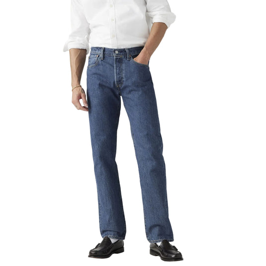 Levi's Men's 501 Original Jeans Dark Wash 005010114