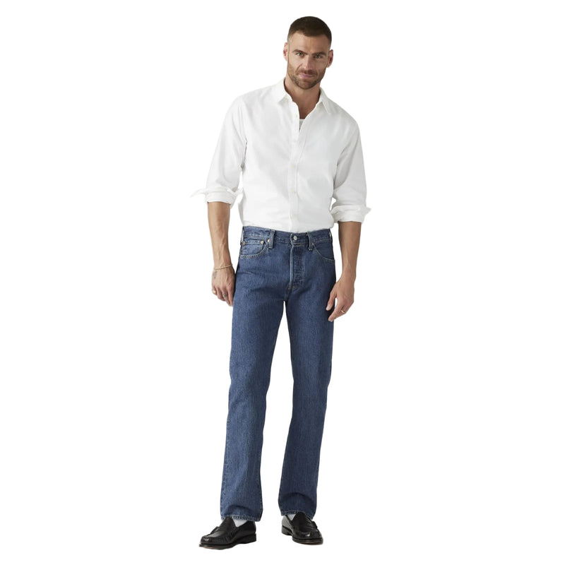 Load image into Gallery viewer, Levi's Men's 501 Original Jeans Dark Wash 005010114

