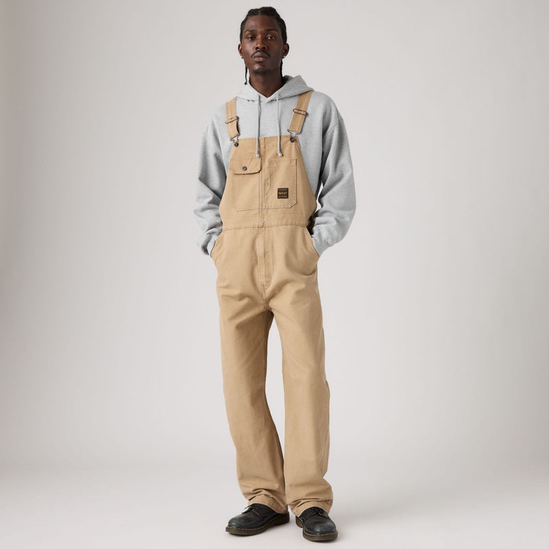 Load image into Gallery viewer, Levi's Men's Loose Overalls Bib Tiger's Eye Canvas 0057W0009
