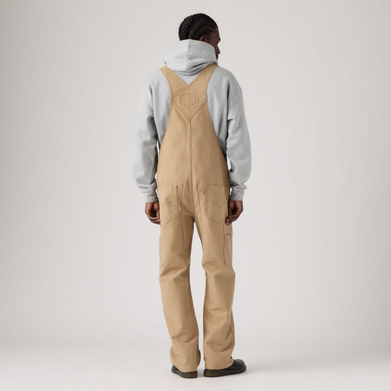 Load image into Gallery viewer, Levi's Men's Loose Overalls Bib Tiger's Eye Canvas 0057W0009
