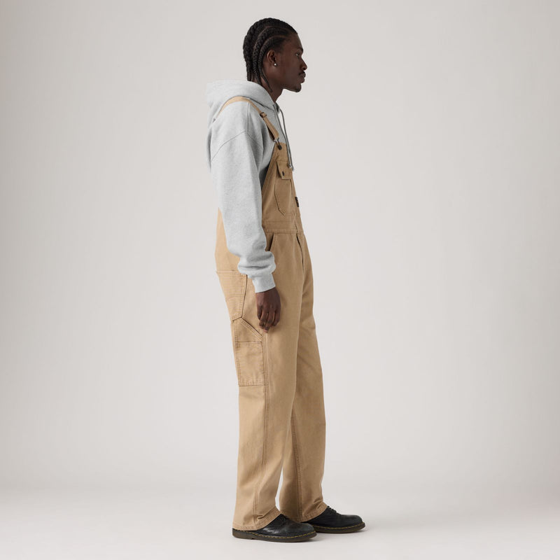 Load image into Gallery viewer, Levi's Men's Loose Overalls Bib Tiger's Eye Canvas 0057W0009
