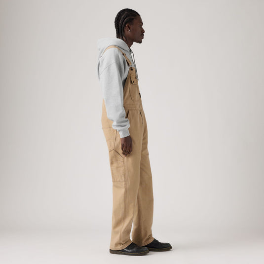 Levi's Men's Loose Overalls Bib Tiger's Eye Canvas 0057W0009