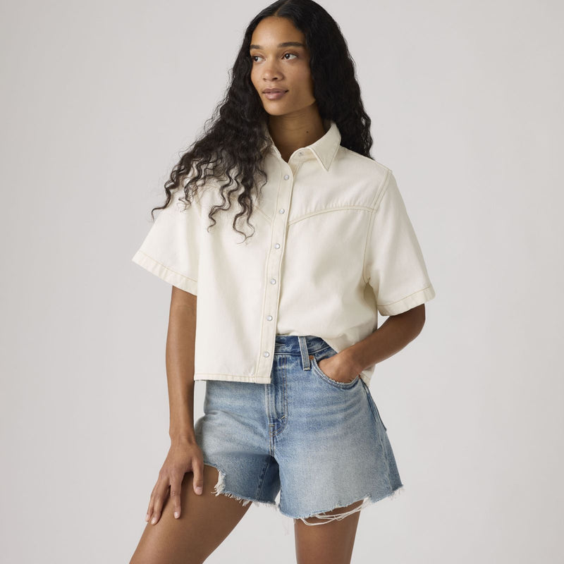 Load image into Gallery viewer, Levi's Women's Logan Denim Shirt Truth Slip 005CR0001
