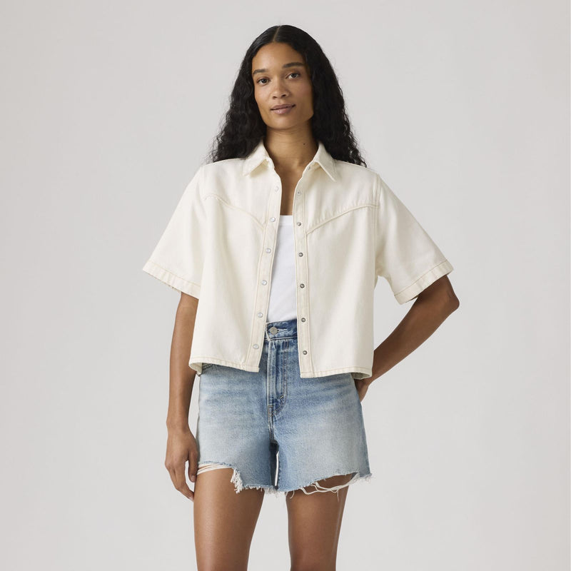 Load image into Gallery viewer, Levi's Women's Logan Denim Shirt Truth Slip 005CR0001
