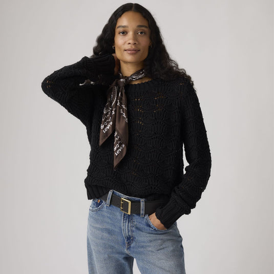 Levi's Women's Satin Bandana Chocolate Martini 005G00004