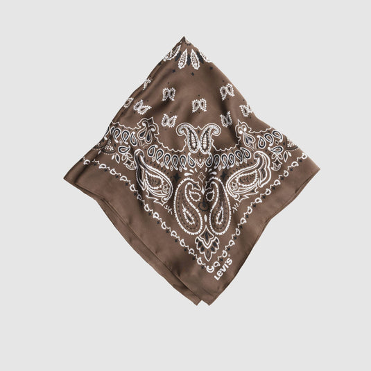 Levi's Women's Satin Bandana Chocolate Martini 005G00004