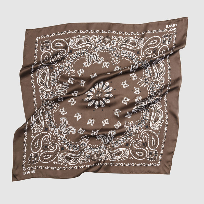 Load image into Gallery viewer, Levi's Women's Satin Bandana Chocolate Martini 005G00004
