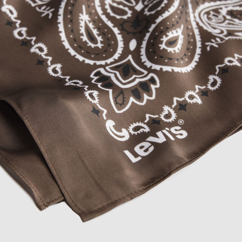 Load image into Gallery viewer, Levi's Women's Satin Bandana Chocolate Martini 005G00004
