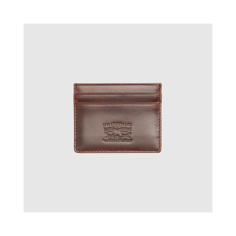 Load image into Gallery viewer, Levi's Men's Leather Card Case Seal Brown 005H10000
