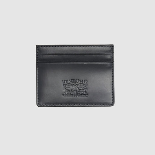 Levi's Men's Leather Card Case Caviar 005H10001