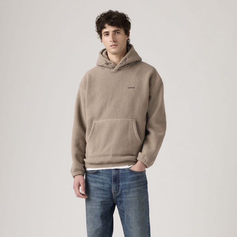 Load image into Gallery viewer, Levi's Men's Cozy Up Hoodie Fleese Fungi A10340028
