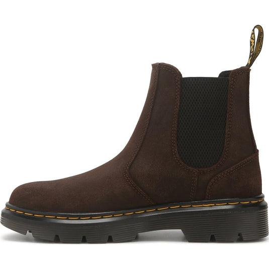 Dr. Martens Men's Aprile Chelsea Cedar Greek Shoes Dark Brown 43296200