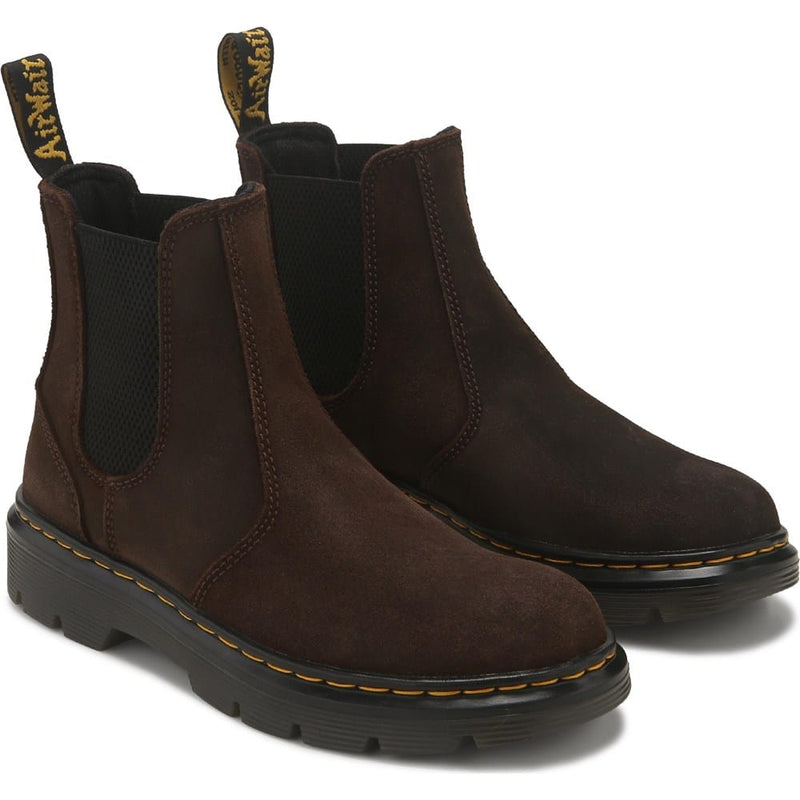 Load image into Gallery viewer, Dr. Martens Men's Aprile Chelsea Cedar Greek Shoes Dark Brown 43296200

