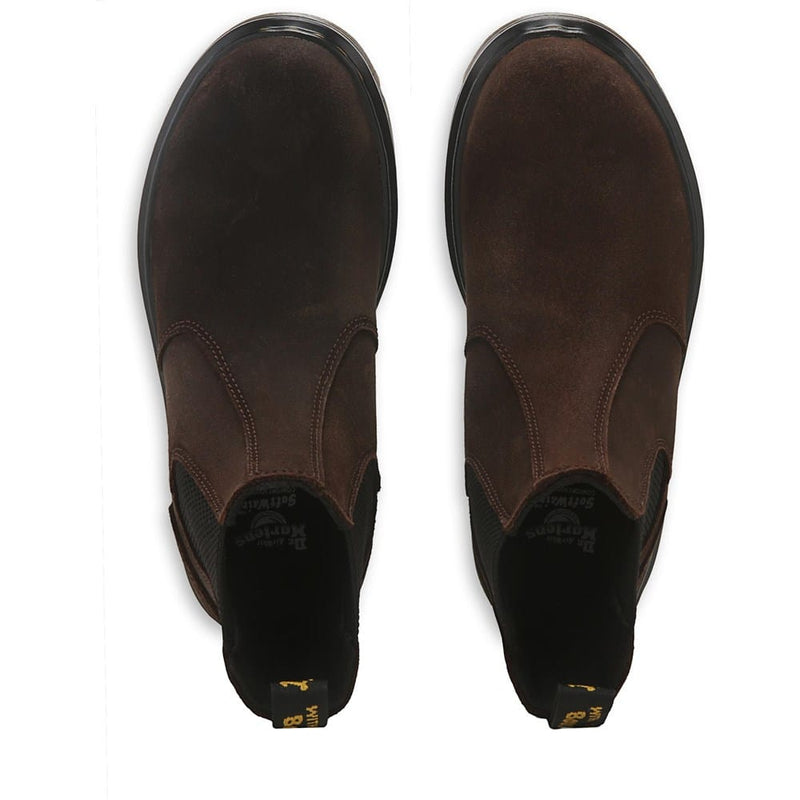 Load image into Gallery viewer, Dr. Martens Men's Aprile Chelsea Cedar Greek Shoes Dark Brown 43296200
