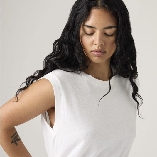 Levi's Women's Boxy Tank Top White A87940001