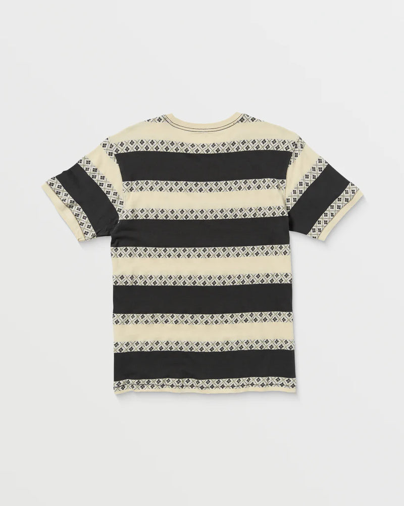Load image into Gallery viewer, Volcom Men&#39;s Iron Stone T-Shirt Stealth A0112503_STH
