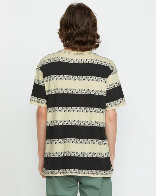 Volcom Men's Iron Stone T-Shirt Stealth A0112503_STH