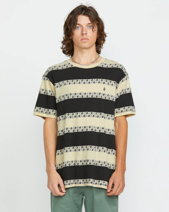 Volcom Men's Iron Stone T-Shirt Stealth A0112503_STH