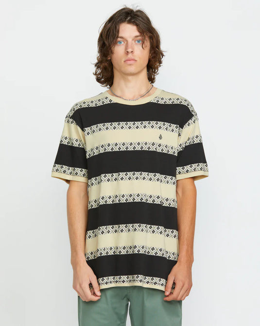 Volcom Men's Iron Stone T-Shirt Stealth A0112503_STH