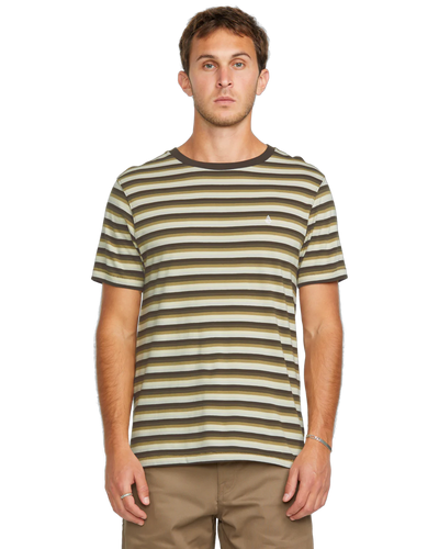 Volcom Men's Level Stone T-Shirt Wren A0112504_WRE