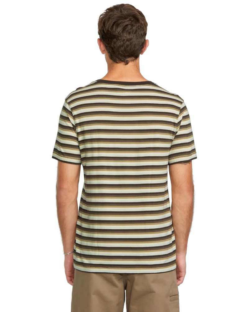 Load image into Gallery viewer, Volcom Men&#39;s Level Stone T-Shirt Wren A0112504_WRE
