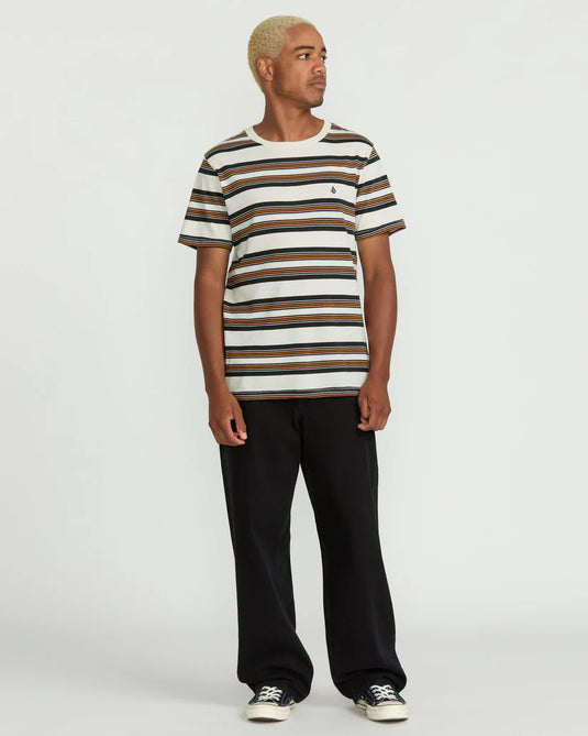 Volcom Men's Parotic T-Shirt Off White A0122504_OFW