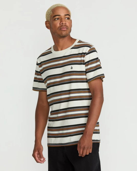 Volcom Men's Parotic T-Shirt Off White A0122504_OFW