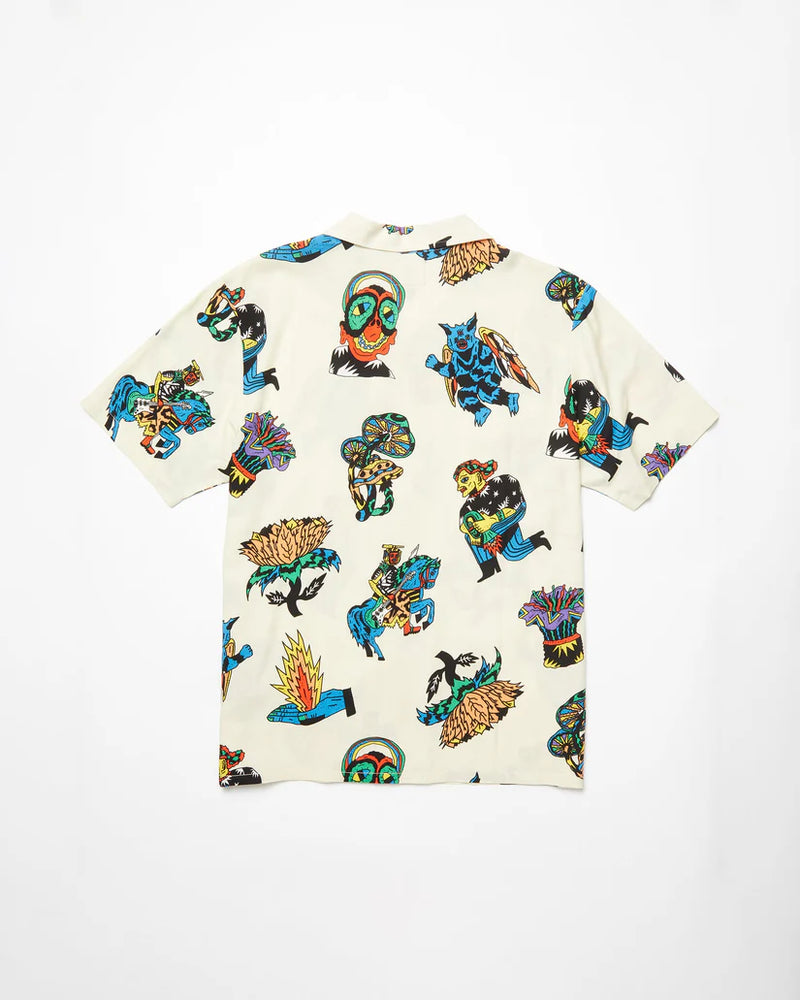Load image into Gallery viewer, Volcom Unisex Bob Mollema Shirt Light Beige A0412513_LBG
